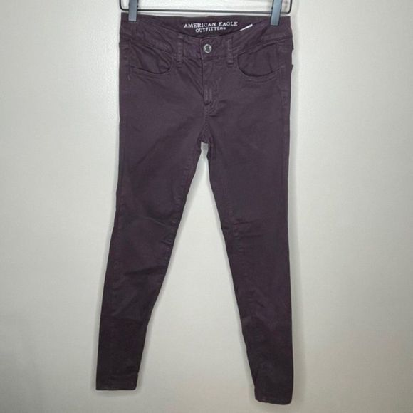 American Eagle Outfitters Denim - American Eagle Purple‎ Jeggings Jeans